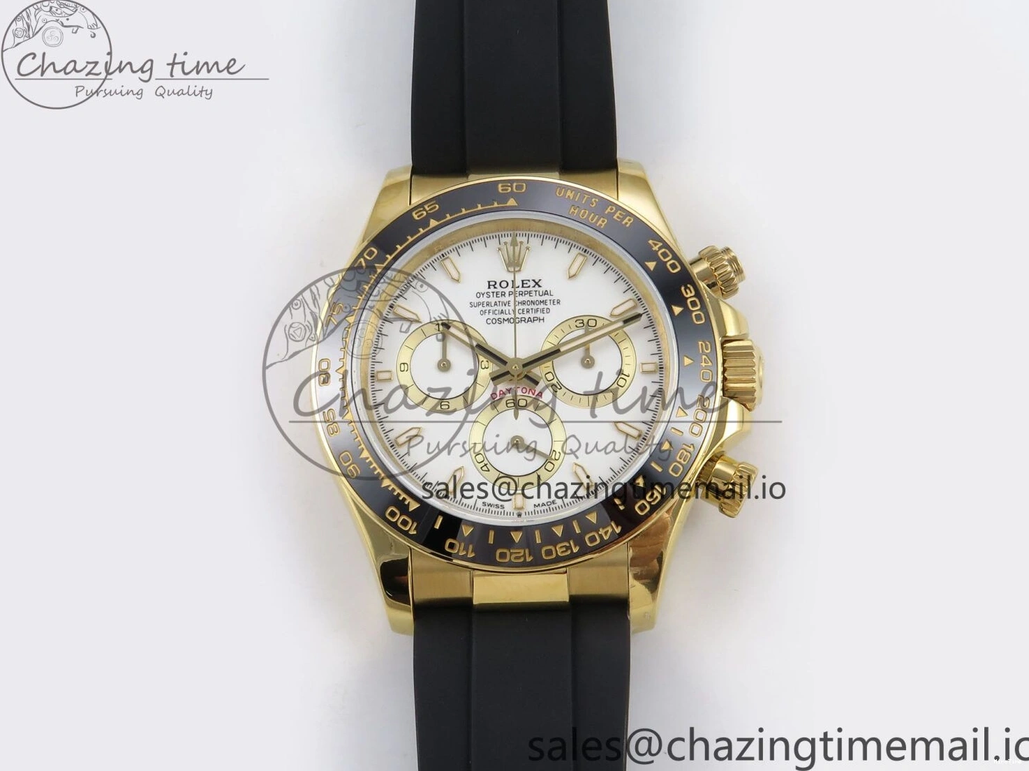 MiroTime 0417 Colorful Daytona 126518 QF 1:1 Best Edition White Dial on Oysterflex Strap SH4131 V6（Gain Weight） 1201